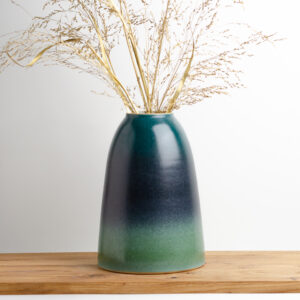 Vase glockenförmig mehrfarbig